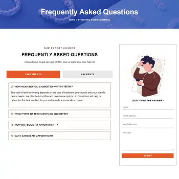 Royal Smile Dental — Modern dental clinic website with appointment booking · visual 09