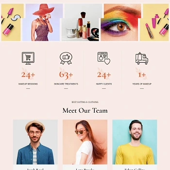 La Bellea — Makeup artist portfolio & service booking site · visual 04