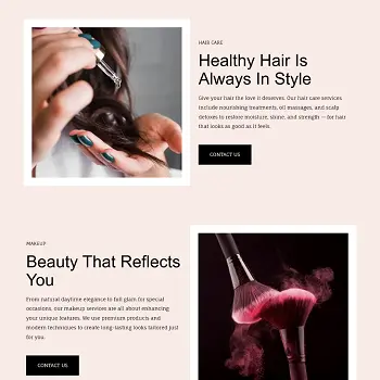 La Bellea — Makeup artist portfolio & service booking site · visual 06