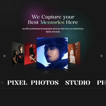 Pixel Photo — Photography agency portfolio with gallery showcase · visual 09