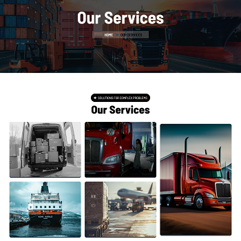 Freight Edge — Transport & logistics company corporate website · visual 07